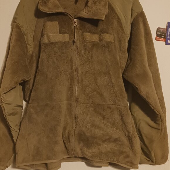 ECWCS GEN III L3 Foliage Green Fleece Cold Weather Jacket Large/Regular - Picture 3 of 8